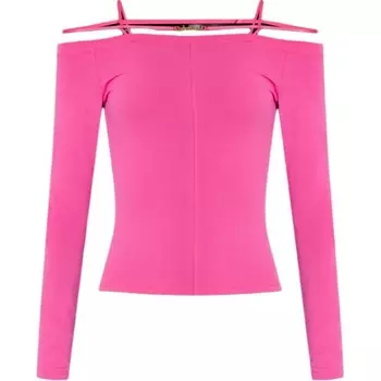 Футболка женская розово-розовая Jacquemus