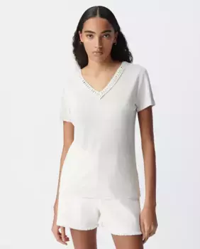 Футболка женская с коротким рукавом IKKS, цвет Crudo