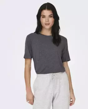 Футболка женская с коротким рукавом Jdy, темно-серый