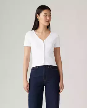 Футболка женская с коротким рукавом Levi's, белый