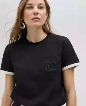 Футболка женская с коротким рукавом Lola Casademunt, черный