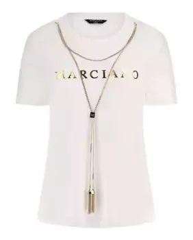 Футболка женская с коротким рукавом Marciano by Guess, кремовый