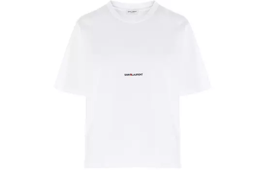 Футболка женская Saint Laurent, белый