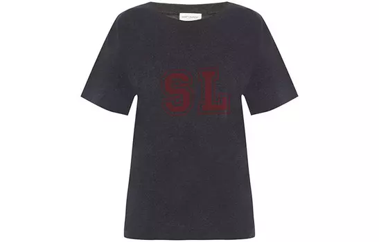 Футболка женская Saint Laurent, серый