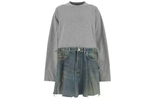 Футболка женская серая Balenciaga