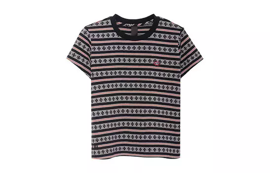 Футболка женская серая Chrome Hearts