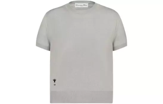 Футболка женская серая Dior