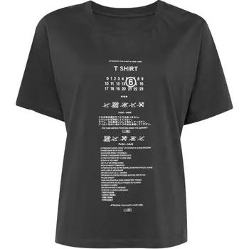 Футболка женская серая Mm6 Maison Margiela