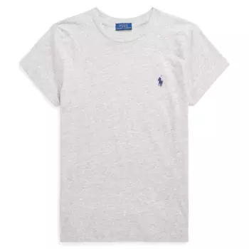 Футболка женская серая Polo Ralph Lauren, серый