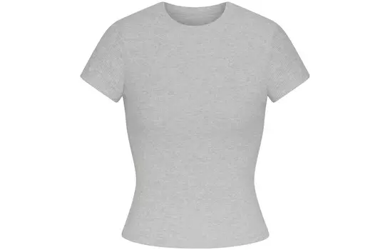 Футболка женская серая Skims