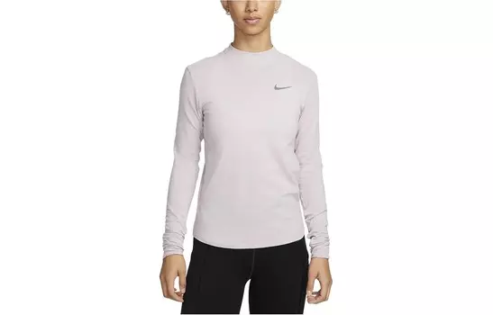 Футболка женская серо-фиолетовая Nike