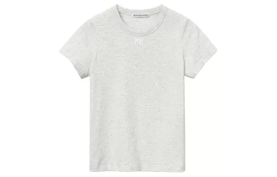 Футболка женская серые Alexander Wang, серый