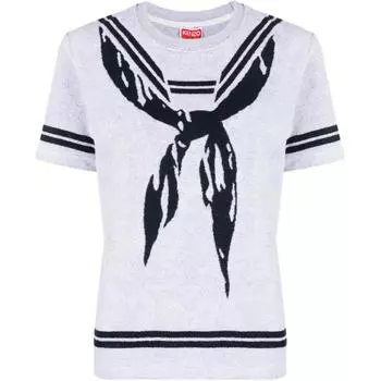 Футболка женская серые KENZO, серый