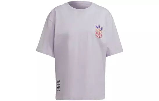 Футболка женская сиреневая Adidas Originals