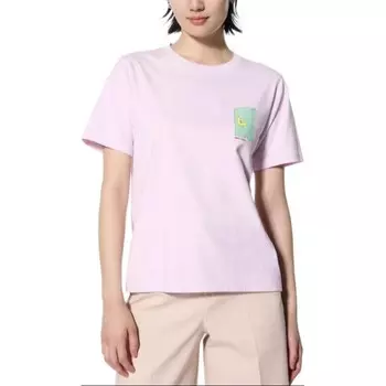 Футболка женская сиреневая Uniqlo