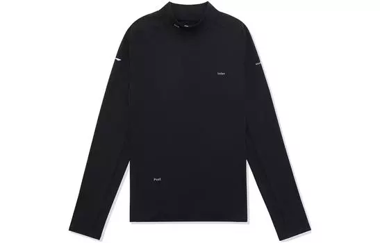 Футболка женская Sora с рукавами реглан LiNing x SOULLAND, черная