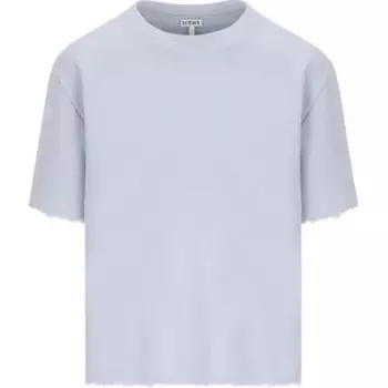 Футболка женская светло-голубая Loewe