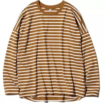 Футболка женская светло-коричневая Uniqlo