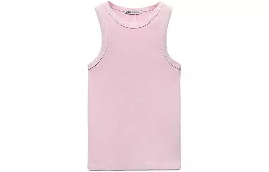 Футболка женская светло-розовая Zara