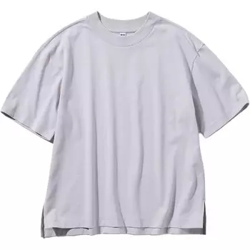 Футболка женская светло-серая Uniqlo