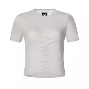 Футболка женская свинцово-серая Fila