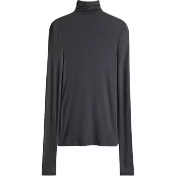 Футболка женская темно-серые H&M, темно-серый