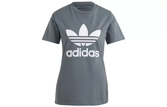 Футболка женская темно-синяя Adidas Originals