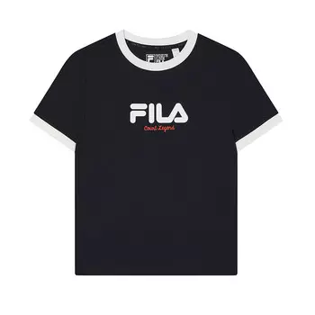 Футболка женская темно-синяя Fila