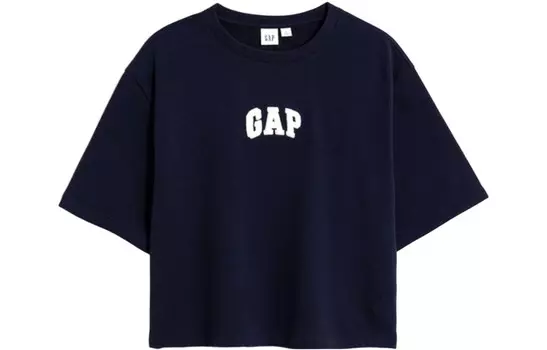 Футболка женская темно-синяя Gap
