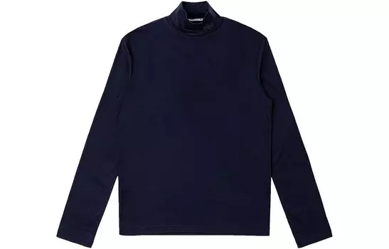 Футболка женская темно-синяя Lacoste
