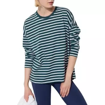 Футболка женская темно-зеленая Uniqlo