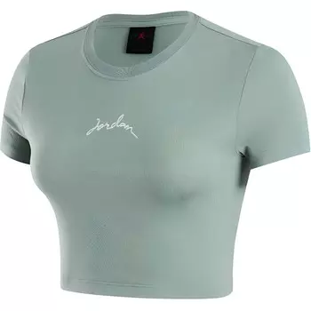 Футболка женская The Soot Jade Цвет слегка зеленоватый Jordan