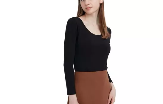 Футболка женская Tranquil Black Uniqlo