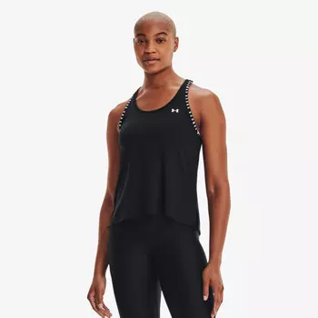 Футболка женская ua нокаут танк Under Armour, черный
