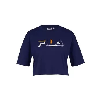 Футболка женская удобного кроя FILA, цвет blau