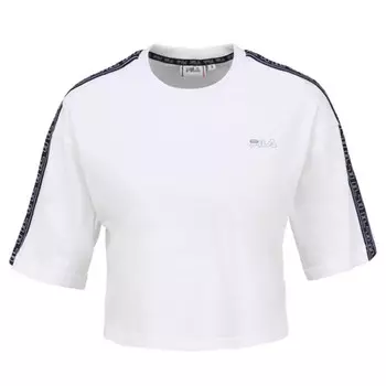 Футболка женская удобного кроя FILA, цвет weiss
