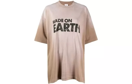 Футболка женская Vetements, кофейный