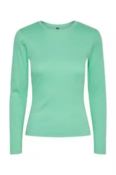 Футболка женская/взрослая девочка PIECES, зеленый