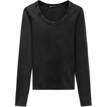 Футболка женская ZARA, белый