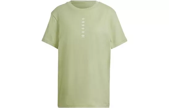 Футболка женская зеленая Adidas Originals