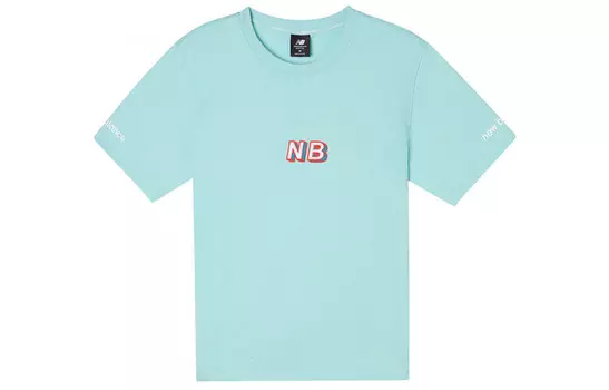 Футболка женская зеленая New Balance