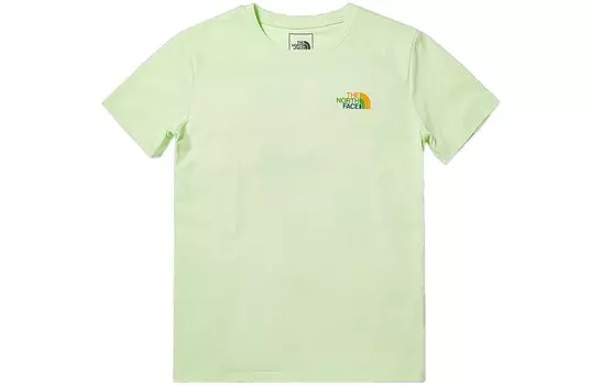 Футболка женская зеленая The North Face