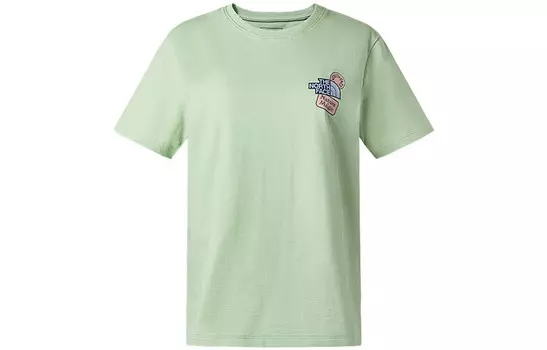 Футболка женская зеленая The North Face