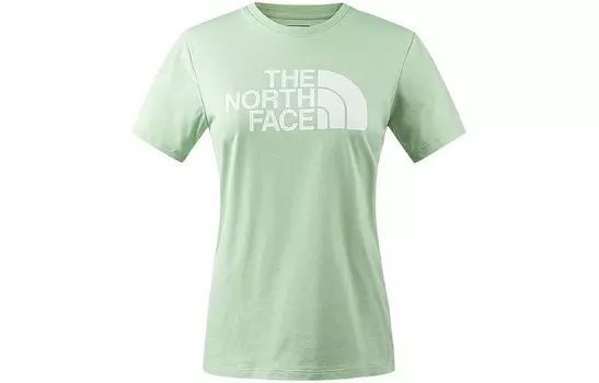 Футболка женская зеленая The North Face