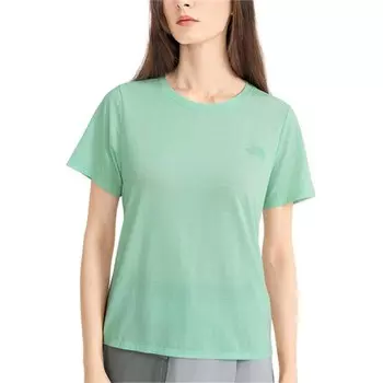 Футболка женская зеленая The North Face