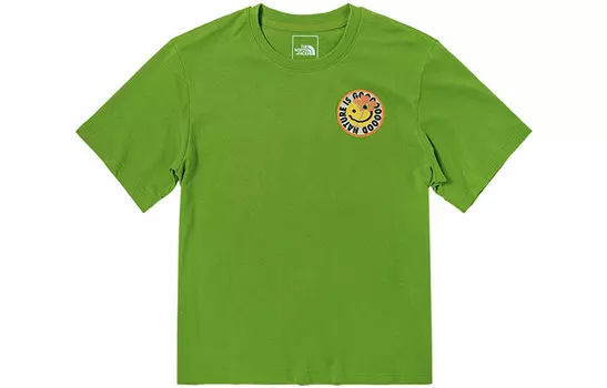 Футболка женская зеленая The North Face