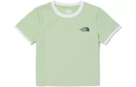 Футболка женская зеленая The North Face