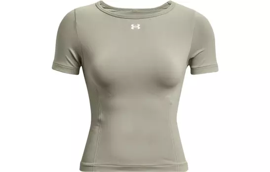 Футболка женская зеленая Under Armour