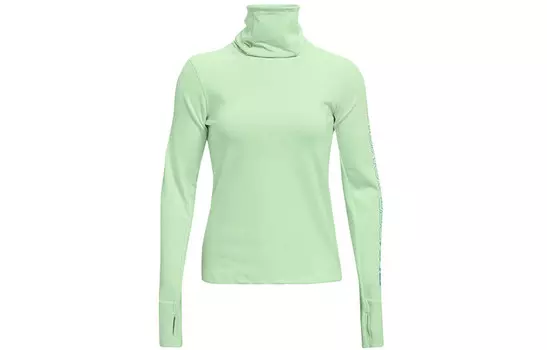 Футболка женская зеленая Under Armour