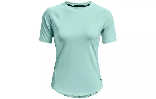 Футболка женская зеленая Under Armour